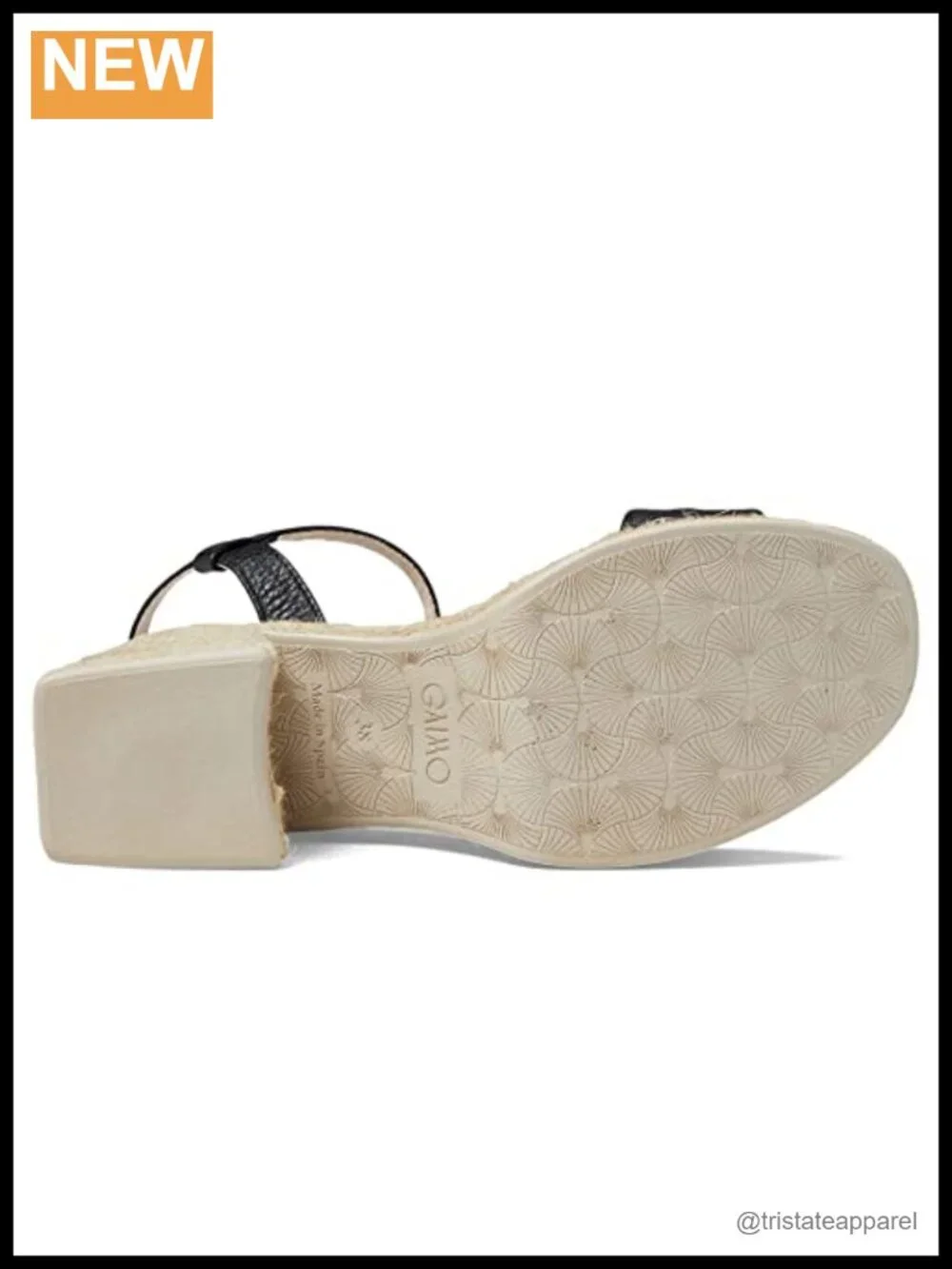 Leather Block Heel Sandals Adjustable Ankle Strap Jute Braid